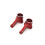 RC Car Upgrade Front Steering Cup Kit for LC RACING Red 1