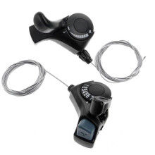 21-speed fietsschakelaar- en remhendelset TX30-7 3x7 duimschakelaar met versnellingsindicator