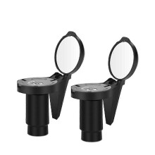 WEST BIKING Bike Rear View Mirror 360 Adjustable Bicycle Mirrors 16-22mm Side Mirrors E-Bike Mirror