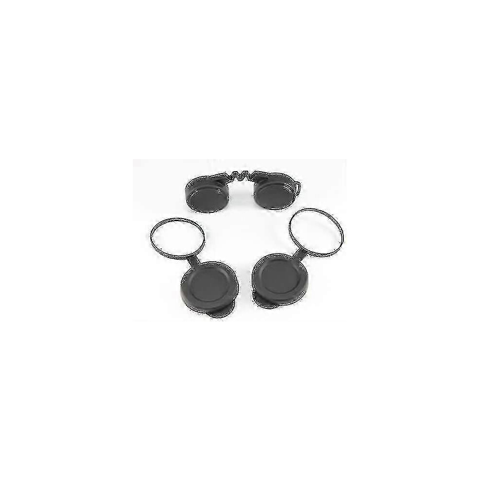 10X42 Binoculars Rubber Lens Caps With Rainguard - Waterproof Protective Eyepiece Covers 9152359521123
