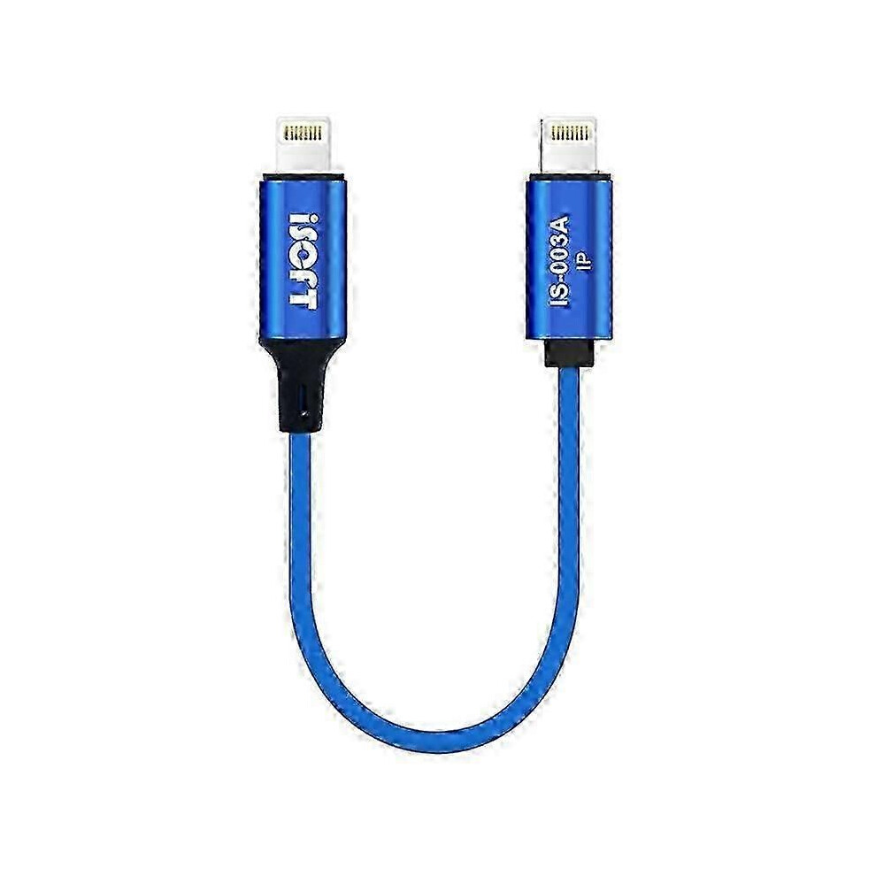 Isoft Is-003A Lightning To Lightning Cable For Fast Data Transfer & Charging 9152359521727