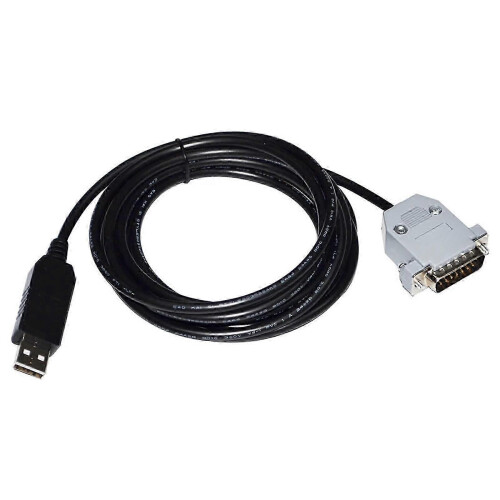 Καλώδιο προσαρμογέα USB σε αρσενικό DB15 - 3m σειριακή επικοινωνία RS232 D-Sub 15 ακίδων