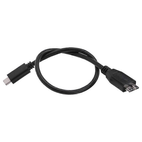 USB Typ-C Hane till USB 3.0 Micro-B Hane Datakabel för Surfplatta Telefon
