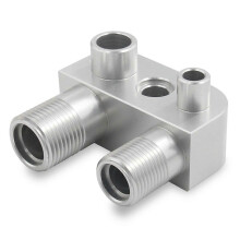 Compatibile con la conversione di conversione motore LSX LS3, raccordo adattatore per linea compressore