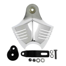 Motorcycle Horn Cover Filter Cover Carburetor Cover for Harley Dyna Softail Sportster Electra Road King Street Glide B
