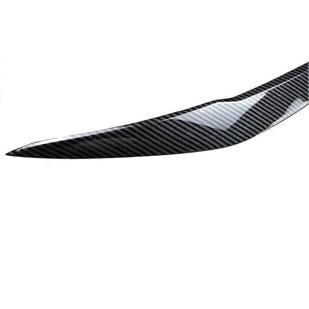 1Pair Car Headlight Evil Eyebrows Eyelids For Bmw F20 F21 116D 118I 120I 120D M135i 2015-2019 Headlamp Stickers 9152359500876