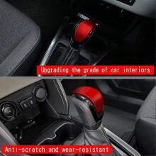 Adesivo decorativo per pomello del cambio, accessori interni compatibili con Suzuki Swift 2024, colore