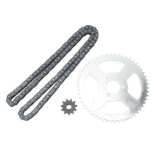 Kit catena pignone anteriore e posteriore ad alta resistenza T8F compatibile con Mini Dirt ATV Pocket