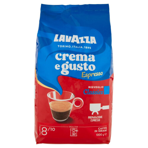 Lavazza Lavazza Crema E Gusto Classico Coffee Beans 1 kg 1