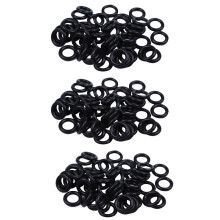 150 Stueck Schwarz Nitrilkautschuk O Ring Dichtringe Unterlegscheiben 12 mm x 2,5 mm x 7 mm