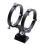 Adjustable Pointer Finderscope Bracket 6-Point Guidescope Rings Mount Astronomical Telescope,82mm(49mm-81mm) 1