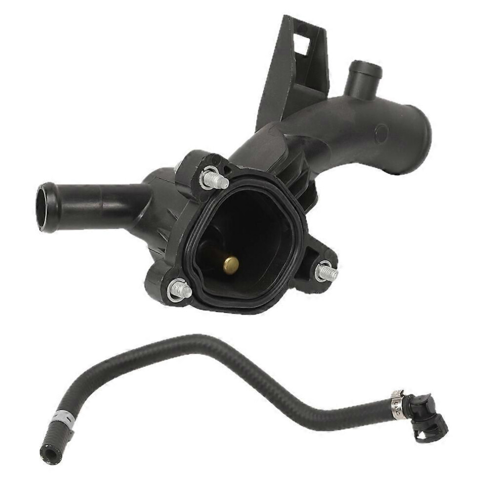 Engine Coolant Thermostat Housing With Hose 1338487 13249353 For Opel Adam Astra J Corsa D Meriva B Vauxhall 9152359496605