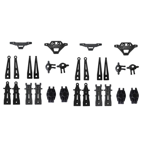 compatible 9125 RC Car 28 Pcs Front Rear Upper Lower Swing Arm Steering Cup Bumper