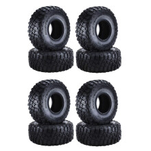 8PCS 120mm 2.2 Mud Grappler Rubber Tyre Wheel Tires compatible 1/10 RC Crawler TRX4 TRX6 Axial SCX10 90046