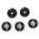 3 Plastic Gear Base + 2 Rubber gear for Replacement Spare Parts Durable Quality 1