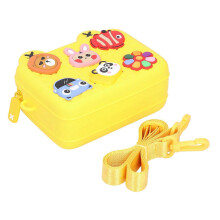 Fashionable Children Crossbody Bag Cute Kid Student Single Shoulder Messenger BagYellow