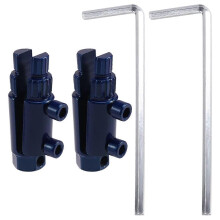 Juego de 2 extractores de roscas de tuberías rotas compatibles con tuberías de 1/2-3/4-1 pulgada DN15/20/25