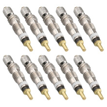10 Pieces Valve Core Bike Replacement Tubeless Core for Tubeless Road MTB Bike,Bicycle Accessories