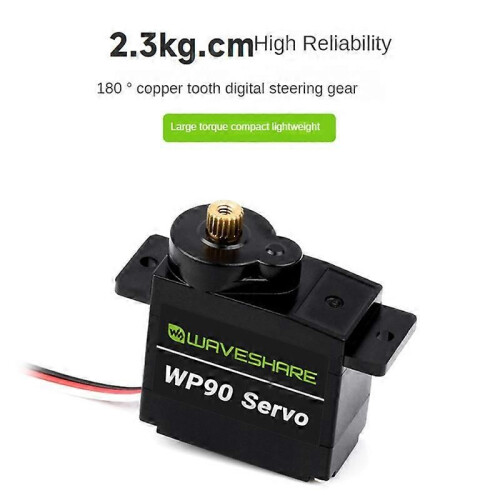 Wp90 Digital Servo 2.3Kg Reliability 180 Copper Tooth Digital Servo High Torque Motor Control 1