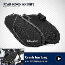 R1250GS Adventure Crash Bars, Waterproof Travel Bag, Motorcycle Frame Bumper Tool Storage for R1250GS Adv