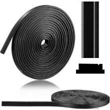 Flexible Magnetic Strip 134 Inches for Shower Door Replacement, Long Magnet Roll for Crafts, Framed & Semi-Framed Swinging Glass Doors