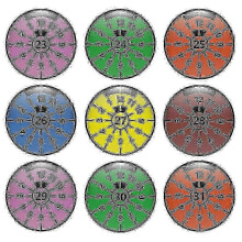 2-Pack 3D Gel Stickers for License Plate, Durable Seal Badge Decals