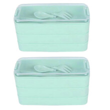 Δοχείο φαγητού τριών στρώσεων Bento Box Δοχείο φαγητού εξωτερ