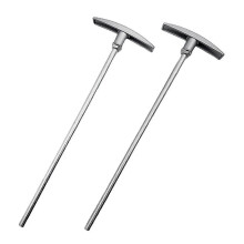 Confezione da 2 - Tubo di prolunga per valvola di scarico del camper, 23 cm (9 pollici) TX9HPB - Maniglia