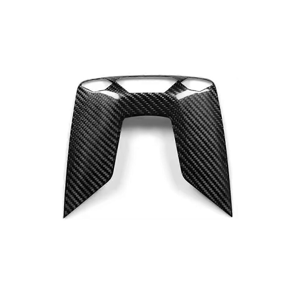 Real Hard Carbon Fiber Car Roof Reading Cover Frame Sticker For F65 F66 U25 Countryman 2024 2025 Light 9152359501194