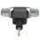 Mini 3.5mm Jack Stereo Microphone Dual Channel Wireless Microphone for Mobile Phone Tablet Level 3 3