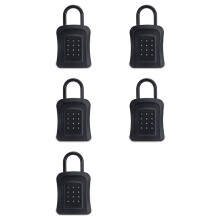 5X Intelligent Mobile App Password Unlock Key Safe Box Zinc Alloy Waterproof Homestay TT Lock Box