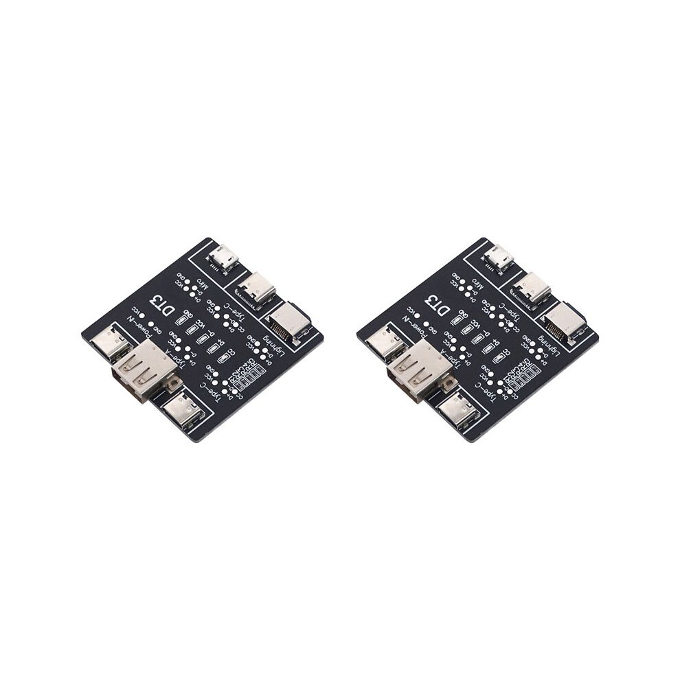 2X Usb Data Detection Board For Ios Android Micro-Usb Type-C Short Circuit Detection Board Dt3 6032010333452