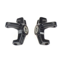 2Pcs Front Steering Cup Steering Blocks with Bearing for Wltoys 104001 1/10 RC Car Front Steering Cup Gear Cover
