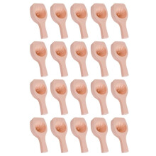 DIY Steamed Bun Mold Wooden Traditional Moon Cake Mould Multipurpose Bun Making Tool Mung Bean Cake Baozi Mold 20pcs