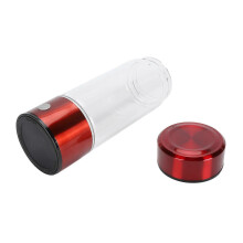 Hydrogen Water Bottle Generator with SPE PEM Technology Water Ionizer Portable Rechargeable Quick Electrolysis Hydrogen Rich Water Cup 420ml