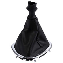 Car Shift Knob Dustproof Boot Gear Lever PU Leather Protective Cover for Trafic III for Vivaro for