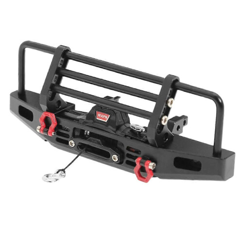 Για TRX4M Μεταλλικός μπροστινός προφυλακτήρας B με γάντζ