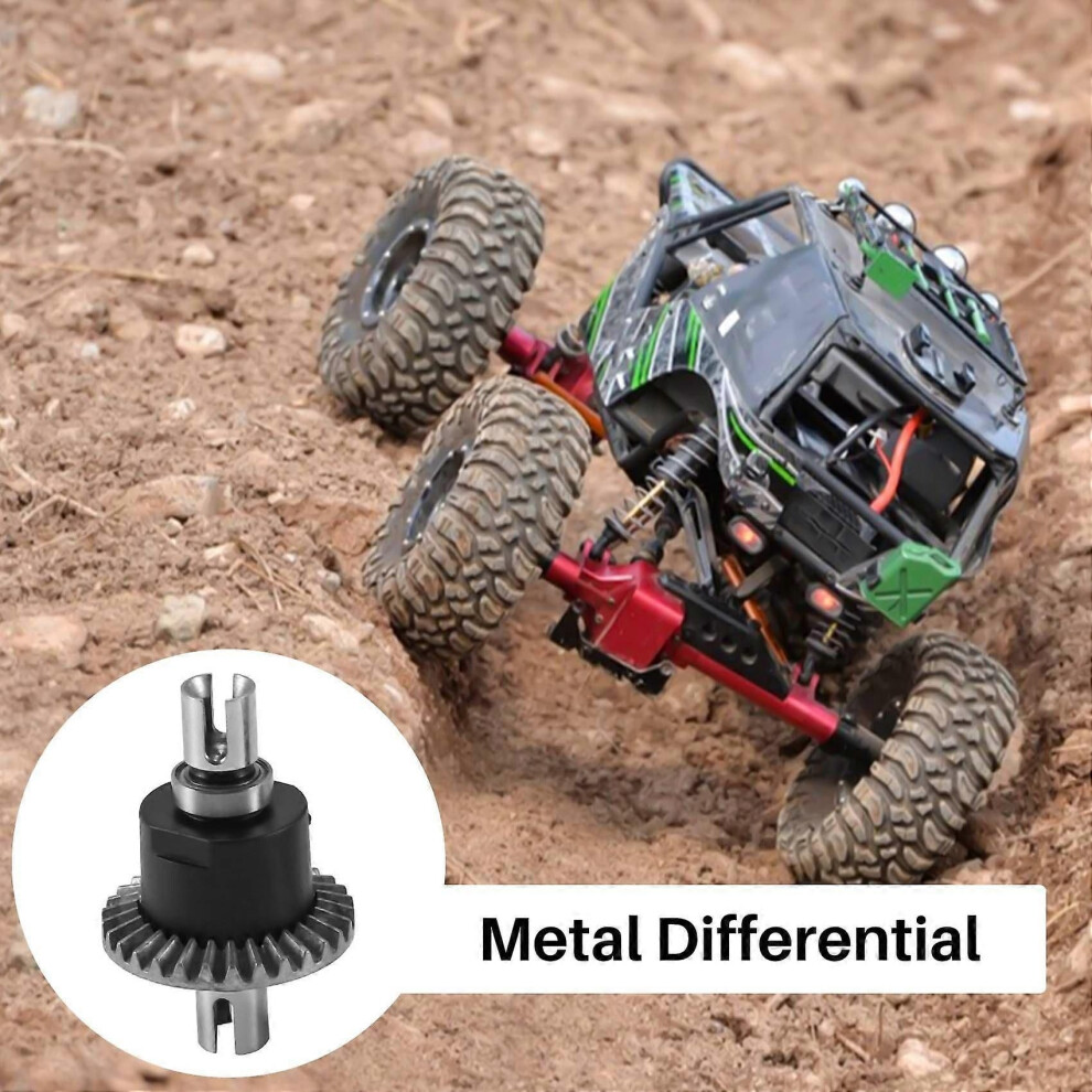 2Pcs Metal Differential Gear For Wltoys 144001 1/14 4Wd Rc Car Part 9152359506755