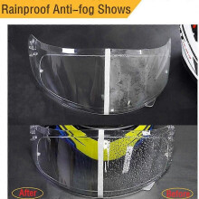 Universal Type Motorcycle Helmet Anti-Rain Anti-Fog Film Electric Car Half-Helmet Anti-Fog Lens Patch Accessories