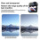 compatibile con Nano Tempered Glass Screen Camera Protector compatibile con Nano LCD Screen Protective 2