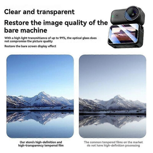 compatibile con Nano Tempered Glass Screen Camera Protector compatibile con Nano LCD Screen Protective 1