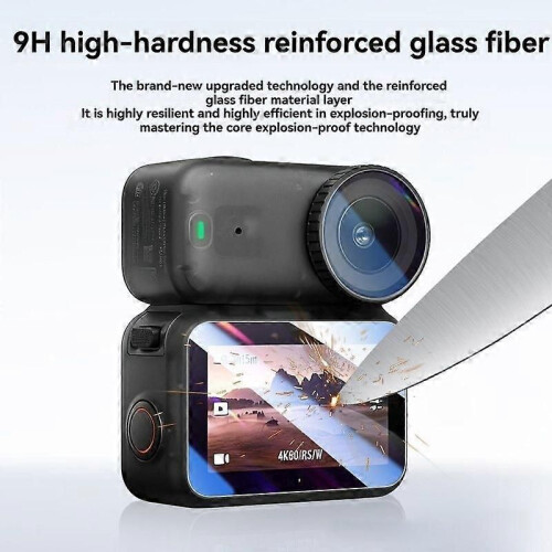 compatibile con Nano Tempered Glass Screen Camera Protector compatibile con Nano LCD Screen Protective 2