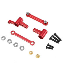 For GO 14209 14210 H14BM 1/14 RC Car Upgrade Parts Steering Assembly Servo Tie Rod Upgrade Kit