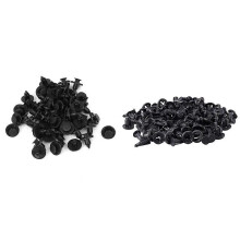 100 Pcs Car Door Fender Plastic Rivets Fastener, 50 Pcs 8mm & 50 Pcd 10mm