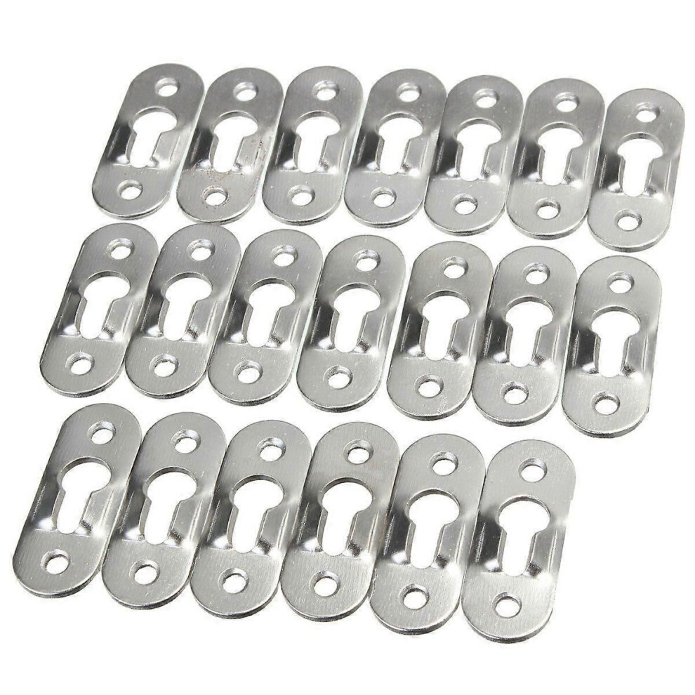 20 Pcs 44Mm Metal Keyhole Hanger Fasteners Picture Photo Painting Fasteners 9152359624299