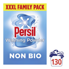 Persil Non Bio Washing Powder XXXL Family Pack 100 recyclable pack for