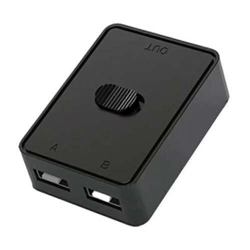 Εναλλαγέας USB 2 θυρών, κοινή χρήση εκτυπωτή, διακόπτες δ 1