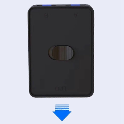 Εναλλαγέας USB 2 θυρών, κοινή χρήση εκτυπωτή, διακόπτες δ 2