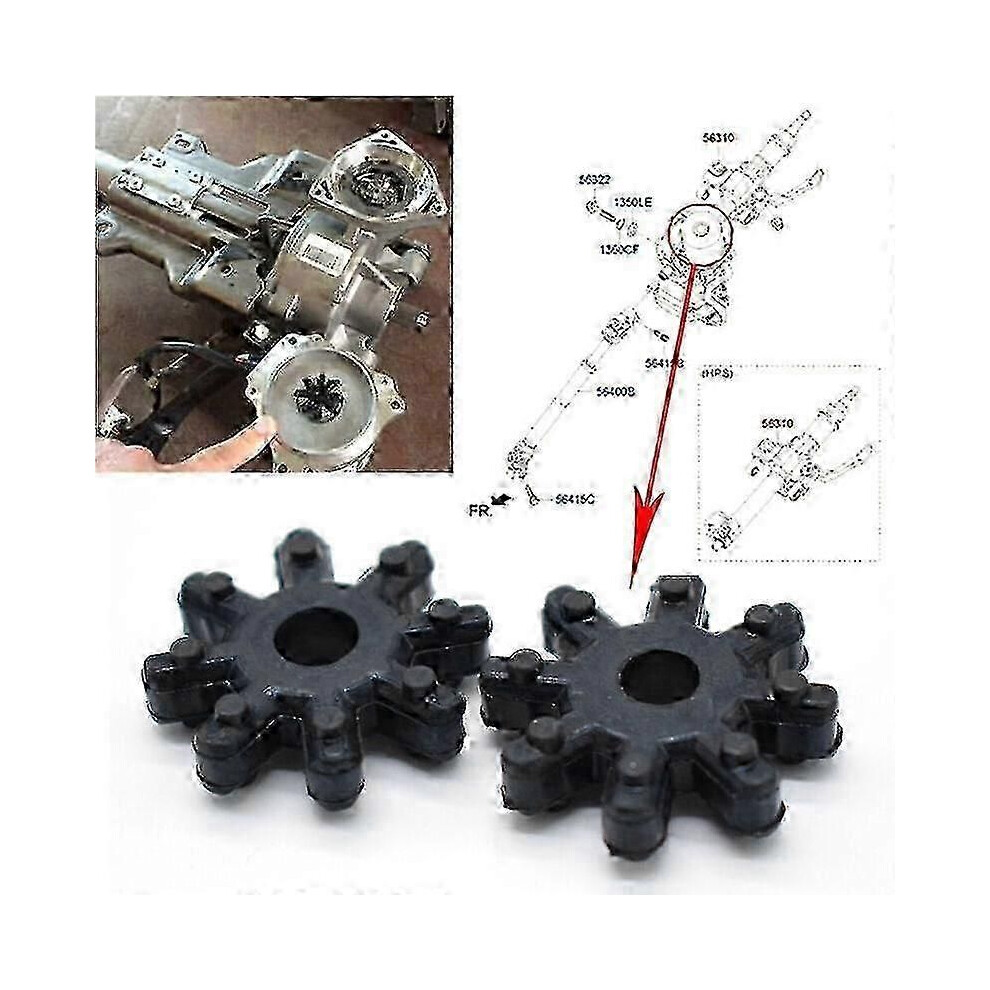 Oem 563152K000fff Steering Column Coupler For Hyundai Kia - 2 Flexible Joints High Quality 9152359594158