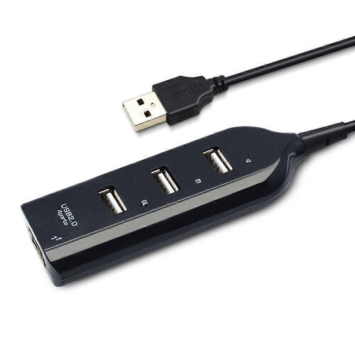 Διανομέας USB Hub 2.0 Multi-USB High Speed Hub Splitter 4-Port USB Hub Adapter για La 2